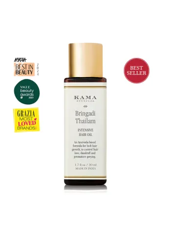 Масло для волос Bringadi Thailam Kama Ayurveda: роскошь и питание для ваших локонов